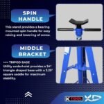 K Tool 2 Ton Under Hoist Jack Stand - Image 3