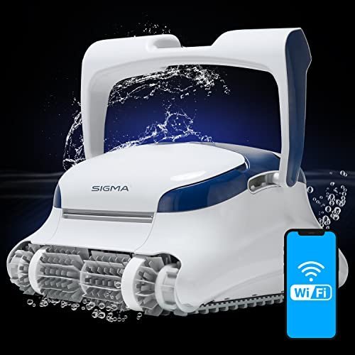 41yreqG1MUL._SL500_.jpg Dolphin Sigma Robotic Pool Cleaner with WiFi – REFURBISHED, Fair Condition - Image 1