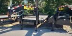 Big Tex 14GN 40' Gooseneck Trailer – Tandem Axle, Mega Ramps, Black Steel Deck - Image 2
