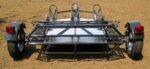 Stand, Store or Roll Ride-Up 3-Rail Motorcycle Trailer - Image 10