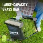 Steelite 13" 21V Cordless Brushless Lawn Mower with 4.0Ah Battery & Charger - Image 6