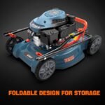 SENIX 18 in. Gas Push Lawn Mower, 144cc 4-Cycle with Side Discharge - Image 7