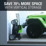 Greenworks Pro 80V 21-Inch Brushless Self-Propelled Lawn Mower, 4Ah Battery Included MO80L410 - Image 8