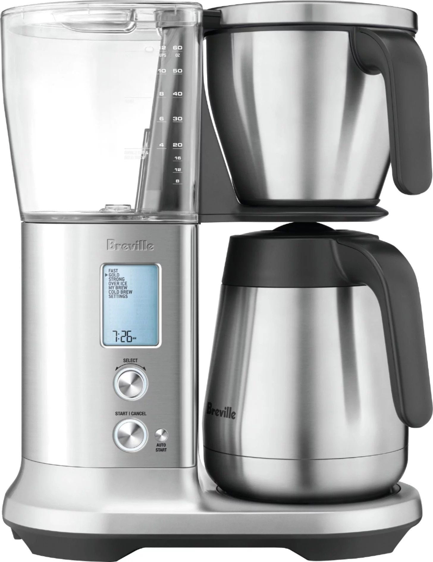 6168212_sd-1.jpg Breville – the Precision Brewer Thermal 12-Cup Coffee Maker – Brushed Stainless Steel - Image 1