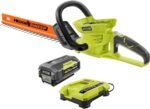 Ryobi 40-Volt Cordless Hedge Trimmer 24" includes Lithium-Ion Battery plus Charger
