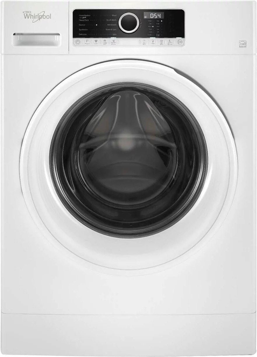 6463463_sd-1-1.jpg Whirlpool – 1.9 Cu. Ft. High Efficiency Stackable Front-Load Washer with Detergent Dosing Aid – White - Image 1