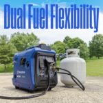 Westinghouse iGen2550DFc Recoil Start 2550-Watt Dual Fuel (Gasoline/Propane) Inverter Generator IGEN2550DFC - Image 4