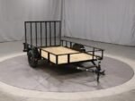 6×10 Single Axle Utility Trailer – Wood Floor & LED Lights - Image 4
