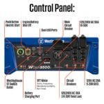 Westinghouse WGen9500c Remote Electric Start 9500-Watt Single Fuel (Gasoline) Portable Generator WGEN9500C - Image 3