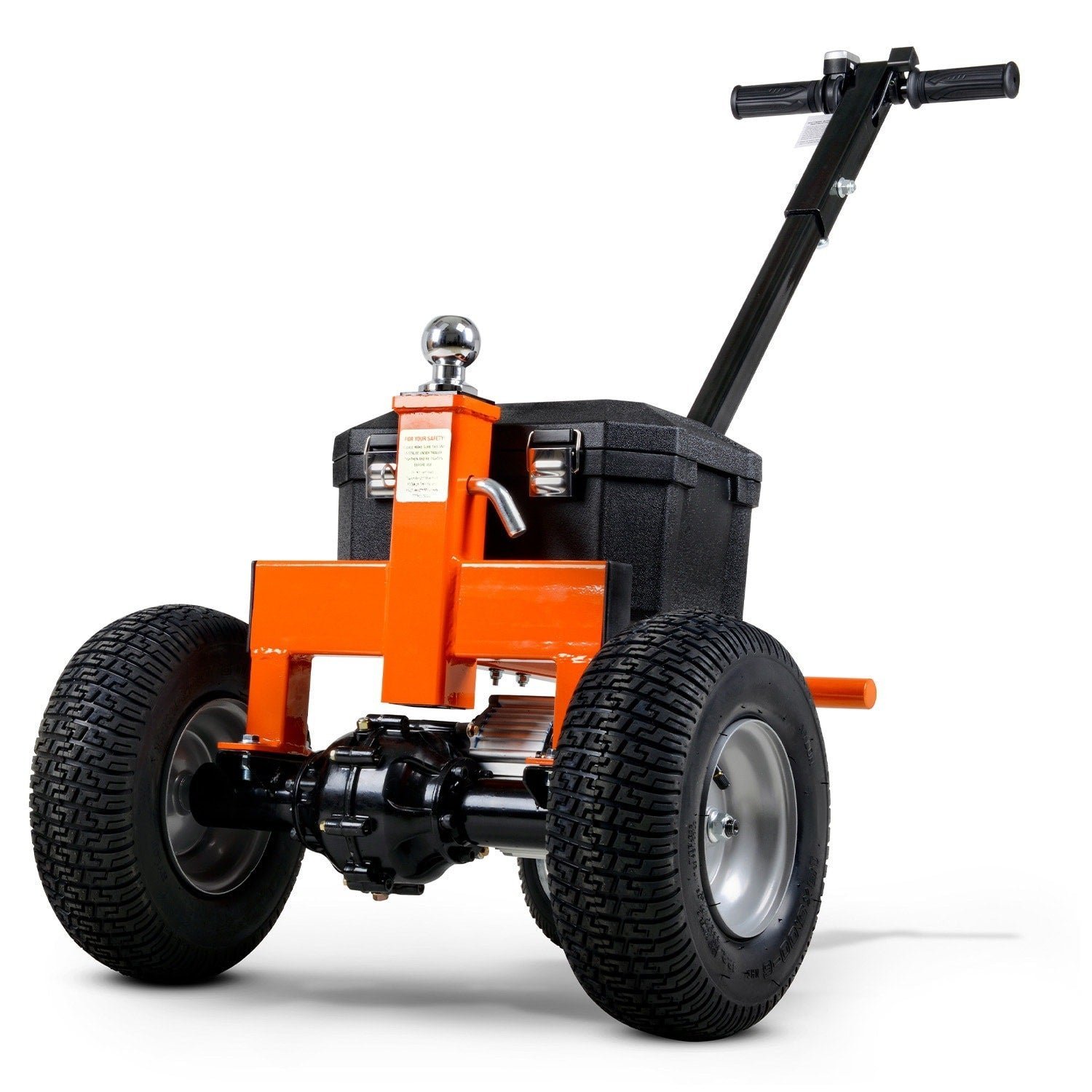 67286350.jpg SuperHandy 2800-lb Capacity 3-Wheel Orange Steel Dolly GUO041 - Image 1