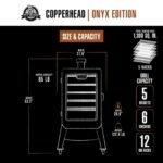 Pit Boss 1300 Connected Pellet Smoker Copperhead - Onyx Edition with Wi-Fi® - Image 8