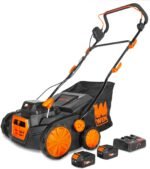 WEN DT1516 16 in. 15A Electric Dethatcher and Scarifier with Collection Bag - Image 12