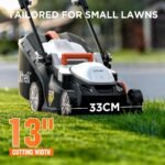 Litheli 13" 20V Cordless Lawn Mower with 4.0Ah Battery - Image 2