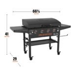 Blackstone Original Outdoor Griddle, 4-Burner 36" Propane Flat Top Grill with Hood, Black - Image 12