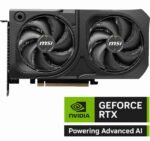 MSI SHADOW GeForce RTX 5060 Ti 16GB GDDR7 PCI Express 5.0 Graphics Card RTX 5060 Ti 16G SHADOW 2X OC PLUS - Image 2