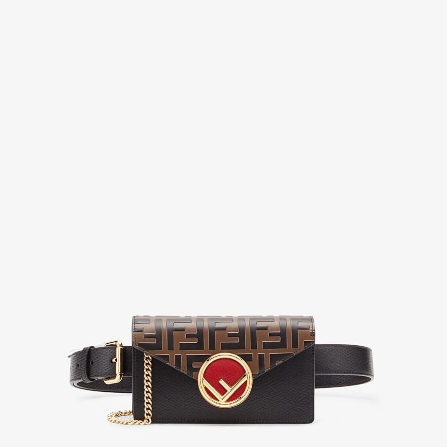 8BM005A6CBF13VK_01_large-grey_f21747ae-b0fb-4186-9650-ed688e26a105.jpg Fendi Leather Belt Bag - Image 1