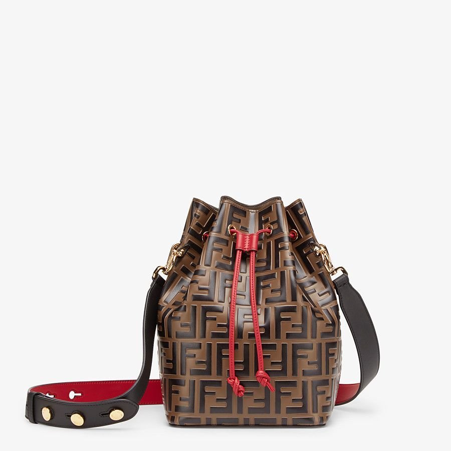 8BT298A6AEF13VJ_01_large-grey_fd6260d2-ce19-401b-90c4-4d0e303b1cc3.jpg Fendi Multicolor Leather Bag - Image 1