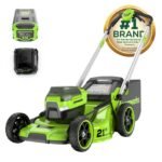 Greenworks 60V 21" Self Propelled Lawn Mower with (1) 8.0 Ah Battery & Rapid Charger 2546402 - Image 19