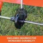 Agri-Fab 45-0543 Tow-Behind 100 lb Lawn & Garden Spiker Seeder Spreader - Image 3