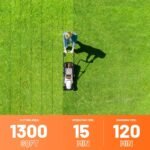 Litheli 13" 20V Cordless Lawn Mower with 4.0Ah Battery - Image 7