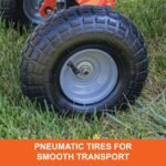 Agri-Fab 45-0543 Tow-Behind 100 lb Lawn & Garden Spiker Seeder Spreader - Image 5