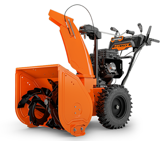 921045-Deluxe-24_FL34.png Ariens ST24LE Deluxe 24" Two-Stage 254cc Snow Blower #921045 - Image 1