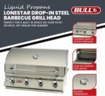 Bull 30″ Lonestar Select Stainless Steel Drop-In Grill - Image 5