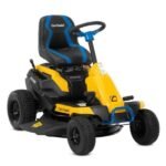 30in Electric Riding Lawn Mower – Compact Cutting Deck