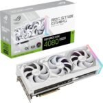 ASUS Open Box ROG Strix GeForce RTX 4080 SUPER White OC Edition HDMI 3 x DP 16GB GDDR6X