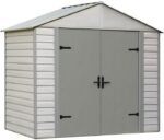 Arrow 10×7 Viking Vinyl Coated Steel Shed Kit
