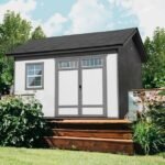Garden D Wood Storage Shed 6 ft. W x 8 ft. - Image 4