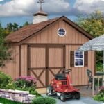 Brandon 12×16 Wood Storage Shed Kit – ALL Pre-Cut