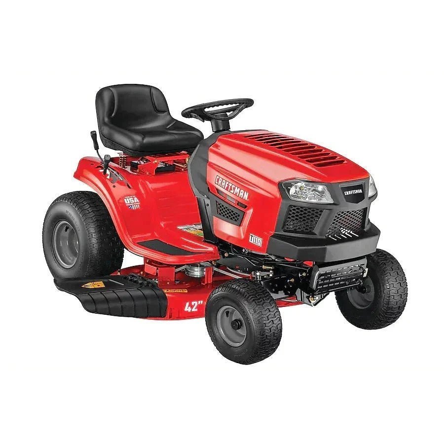 CF1-1-1.jpg CRAFTSMAN T110 42-in 17.5-HP Riding Lawn Mower - Image 1