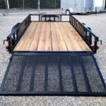 6 X 16 Carry-On Tandem Utility 7K Pipe Top Trailer