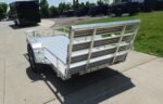 5' x 10' Aluminum Utility Trailer with Gate and Mag Wheels – 3500 lb Axle - Image 7