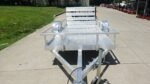 5' x 10' Aluminum Utility Trailer with Gate and Mag Wheels – 3500 lb Axle - Image 4