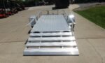 5' x 10' Aluminum Utility Trailer with Gate and Mag Wheels – 3500 lb Axle - Image 9