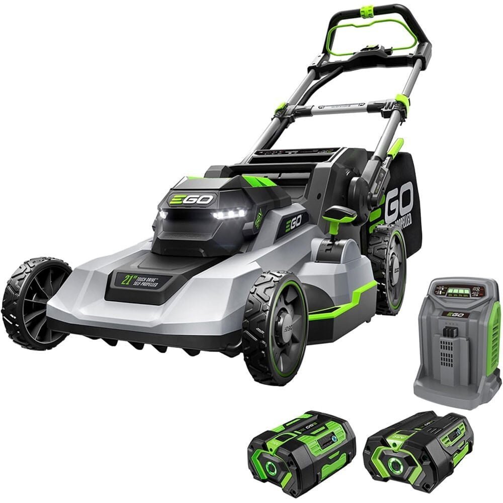 Ego-21-Inch-Self-Propelled-Mower-Touch-Drive-With-Charger-4-0Ah-And-6-0Ah-Batteries_febead69-79cb-4f5e-bb13-7a1aba759cda.6d458d7023360ba603f80fea2ff4f0c0.jpg EGO Power+ 21 Inch Self-Propelled Mower Touch Drive With Charger, 4.0Ah And 6.0Ah Batteries - Image 1