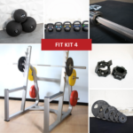 Commercial Squat Rack Kits – Muscle D Fitness – Gym Storage – Black / Silver - Image 11