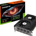 Gigabyte GeForce RTX 4060 WINDFORCE OC 8G Graphics Card 2 x HDMI 2 X DP