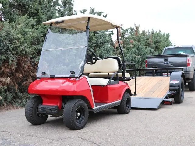 ITLT6.510SA_1002000300_BLACK-101-2.jpg 6.5 X 10 Interstate Single Axle Golf Cart Tilt Trailer - Image 1