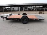 7 X 16 Interstate Full Bed Single Axle Tilt 7K Trailer - Image 3