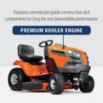 Husqvarna YTH24K54 54″ Lawn Tractor 24hp V-Twin Kohler Engine 960450079 - Image 3