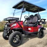 48V Electric Golf Cart 4 Seater Lifted Renegade Edition Utility Golf UTV – Red