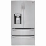 LG 28 Cu. ft. Smart Wi-Fi Enabled French Door Refrigerator, Stainless Steel (LMXS28626S)
