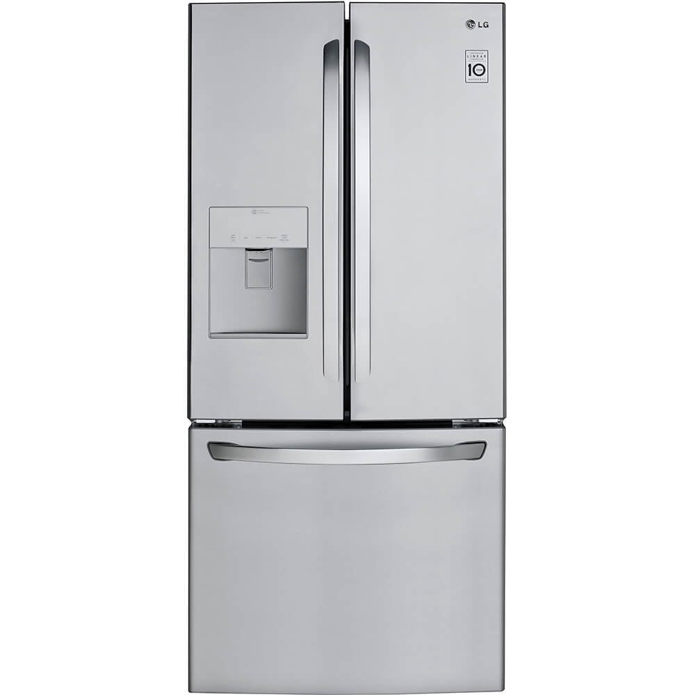 LG-LFDS22520S-22-Cu-Ft-Stainless-French-Door-Refrigerator_b16b542d-86f5-4789-b162-8d2e4882f266.47e3cfa58f29f67501709ba87ab7cc61.jpg LG LFDS22520S 22 Cu. Ft. Stainless French Door Refrigerator - Image 1
