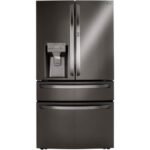 Lg 30 cu. ft. 36 Inch Wide French Door Refrigerator - Stainless Steel - Image 2