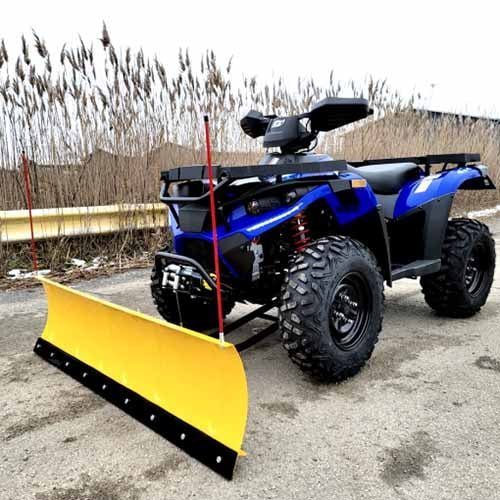 MSA400-BLKRIMS-PLOW-BLUE_a_8bb86949-3428-4f9d-8abc-9742b8e6428a.jpg MSA 400 ATV 400cc With Snow Plow 4 x 4 Hi/Low Gears – MSA 400 WITH PLOW – BLUE - Image 1