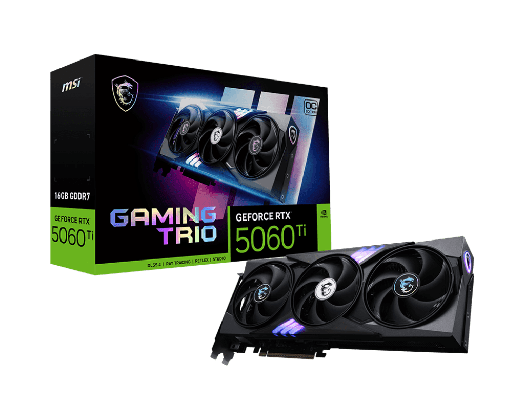 MSI-GeForce-RTX-5060-Ti-16G-GAMING-TRIO-OC-Graphics-Card-16GB-GDDR7-DPx3-HDMIx1-DLSS-4_8d2a2895-f708-4887-a35f-9d39abb19739.14dfb971c4a070e2a695f870d099948f-1.png MSI GeForce RTX 5060 Ti 16G GAMING TRIO OC Graphics Card, 16GB GDDR7, DPx3, HDMIx1, DLSS 4 - Image 1