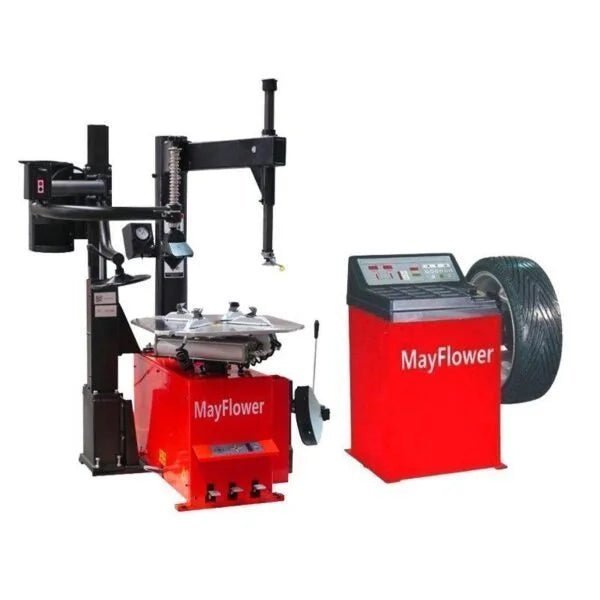P15-2-600x600-1.jpg 1.5 HP Automatic Tire Changer Wheel Balancer Combo 980 800 with 300 Assist Arm - Image 1